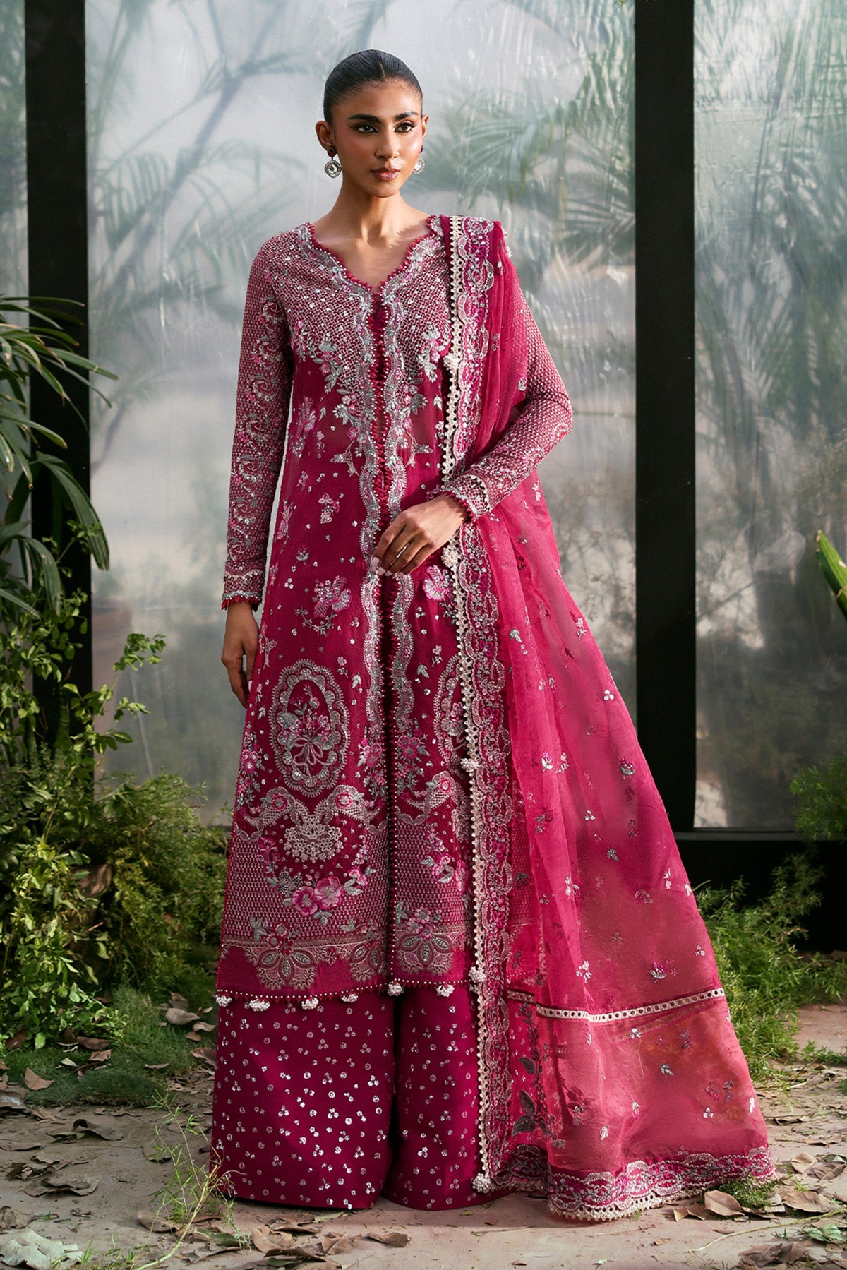afrozeh pink dress Rowan
