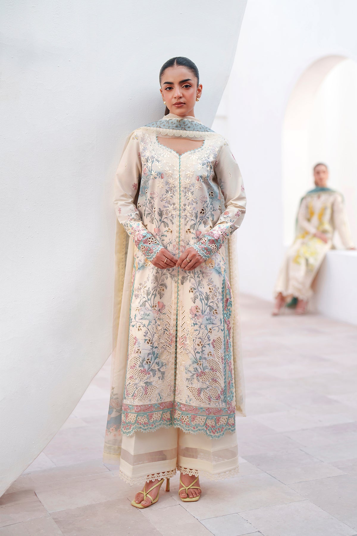 Nurelle Printed Lawn Suit