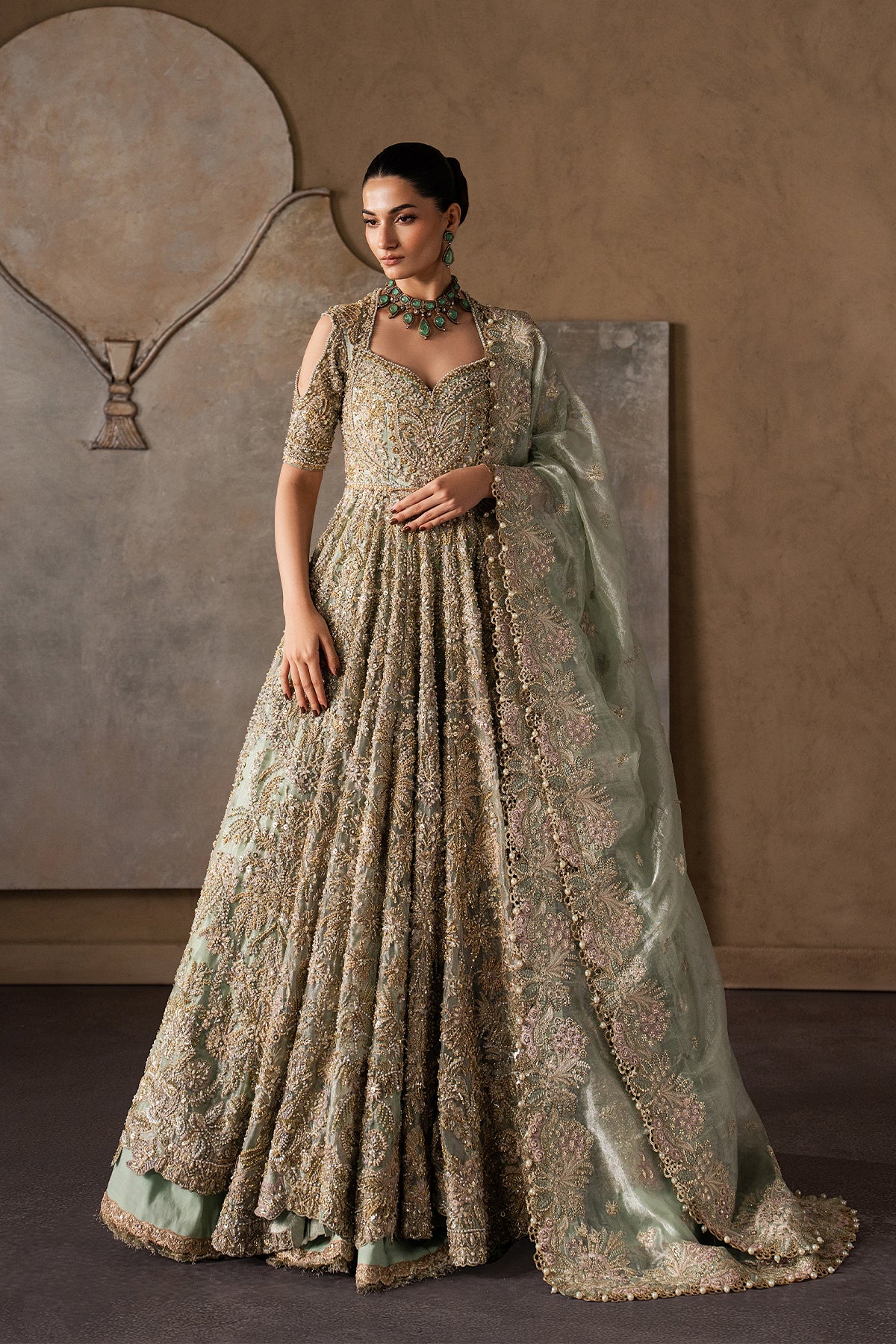 Juliette Luxury Embroidered Lawn Dress | Afrozeh