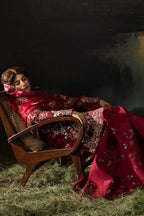embroidered organza dupatta