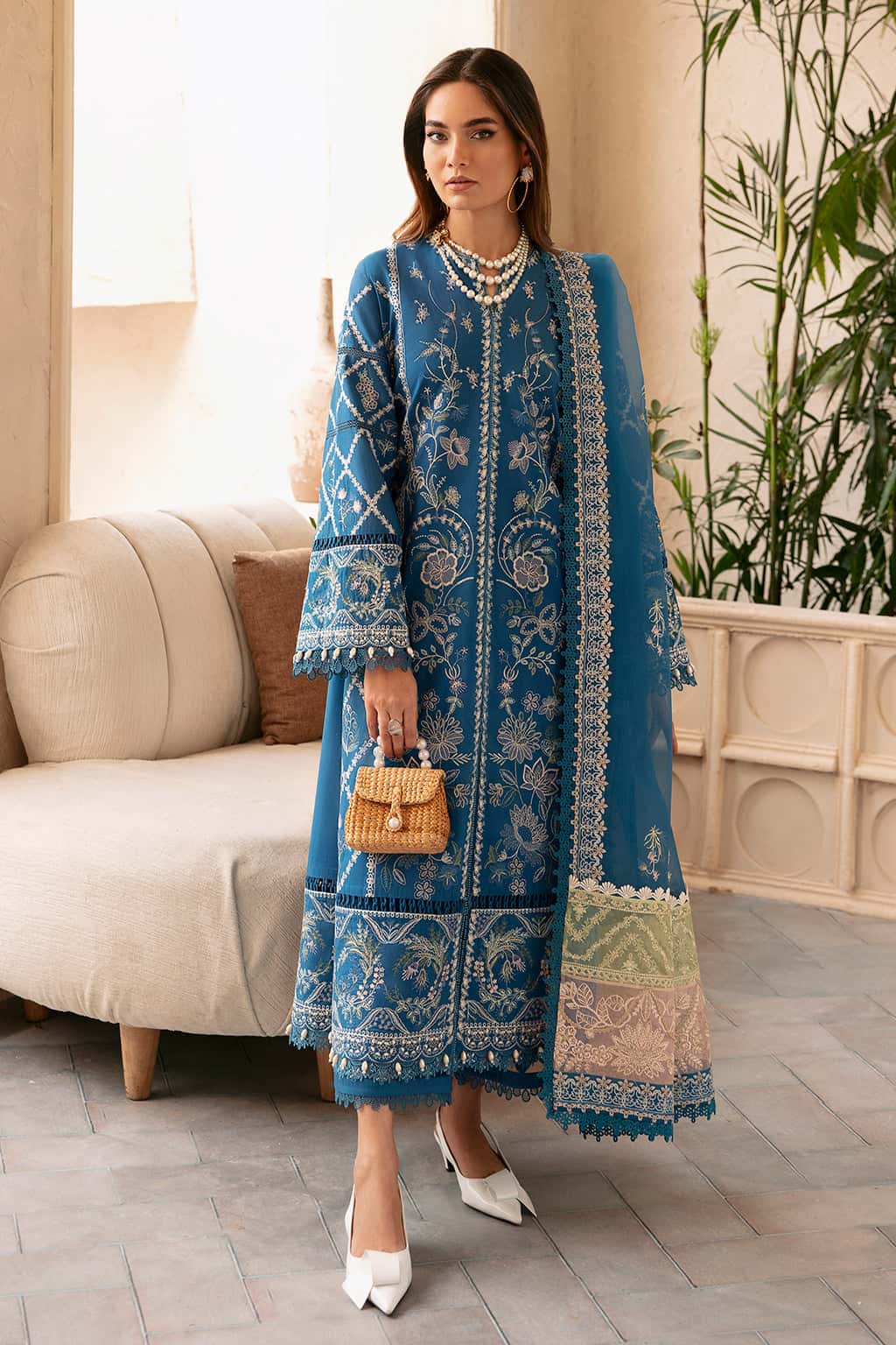 Lawn Embroidered dress