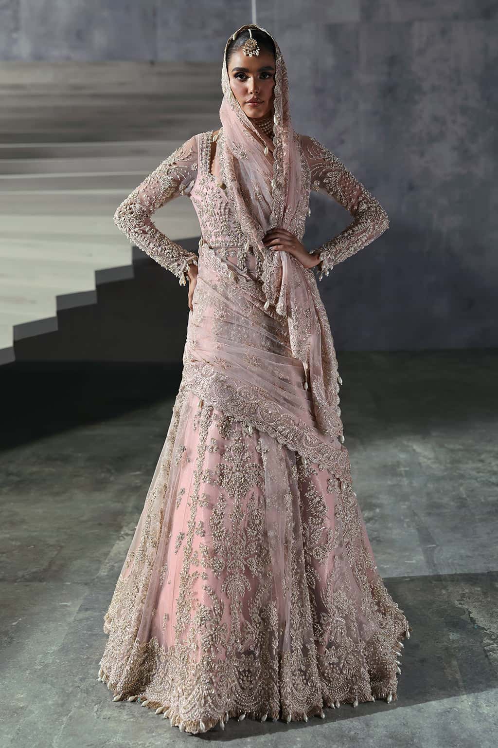 pakistani lehenga party wear
