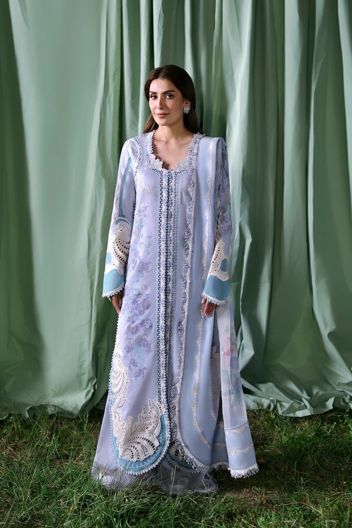 ladies lawn suits