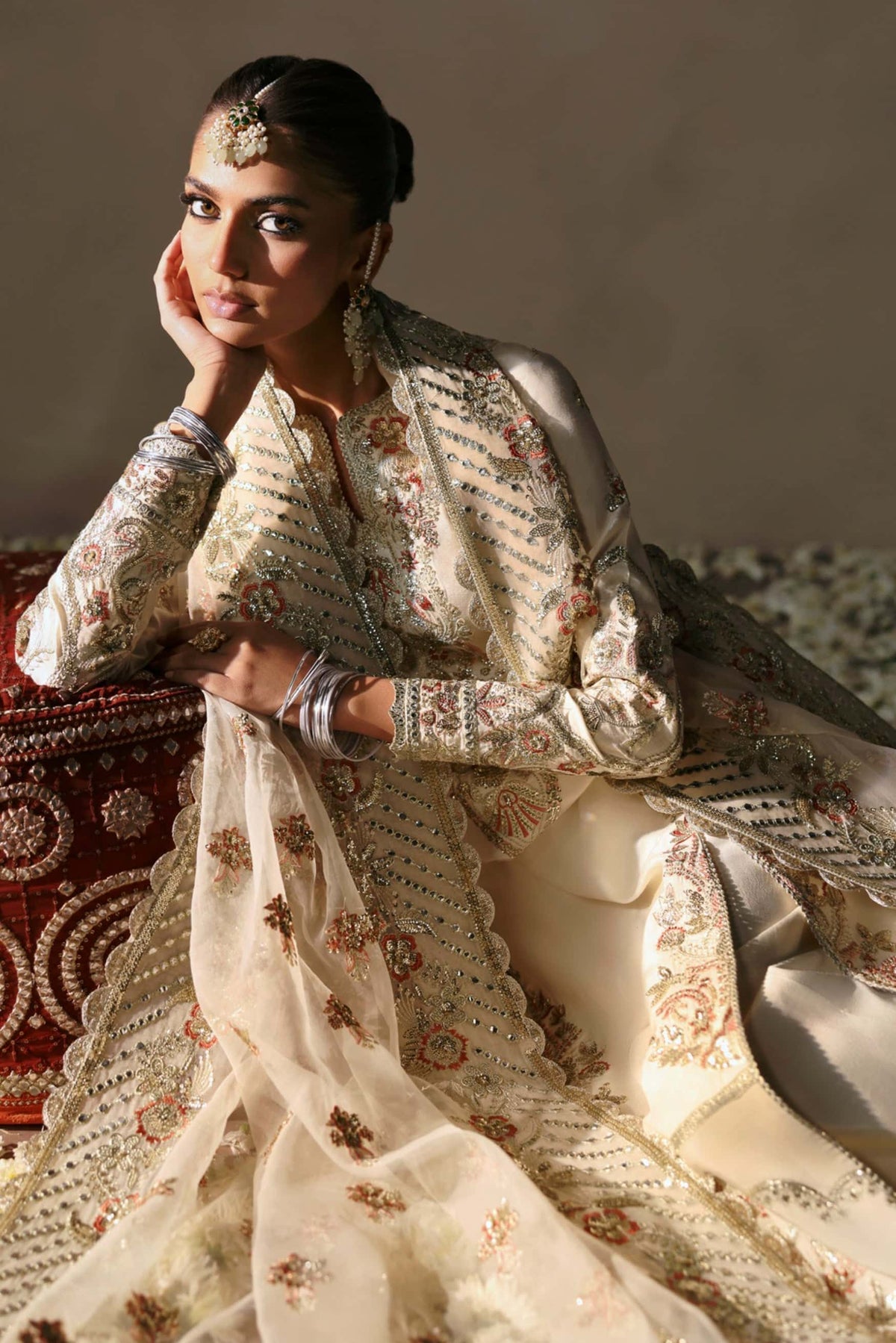raw silk dress design