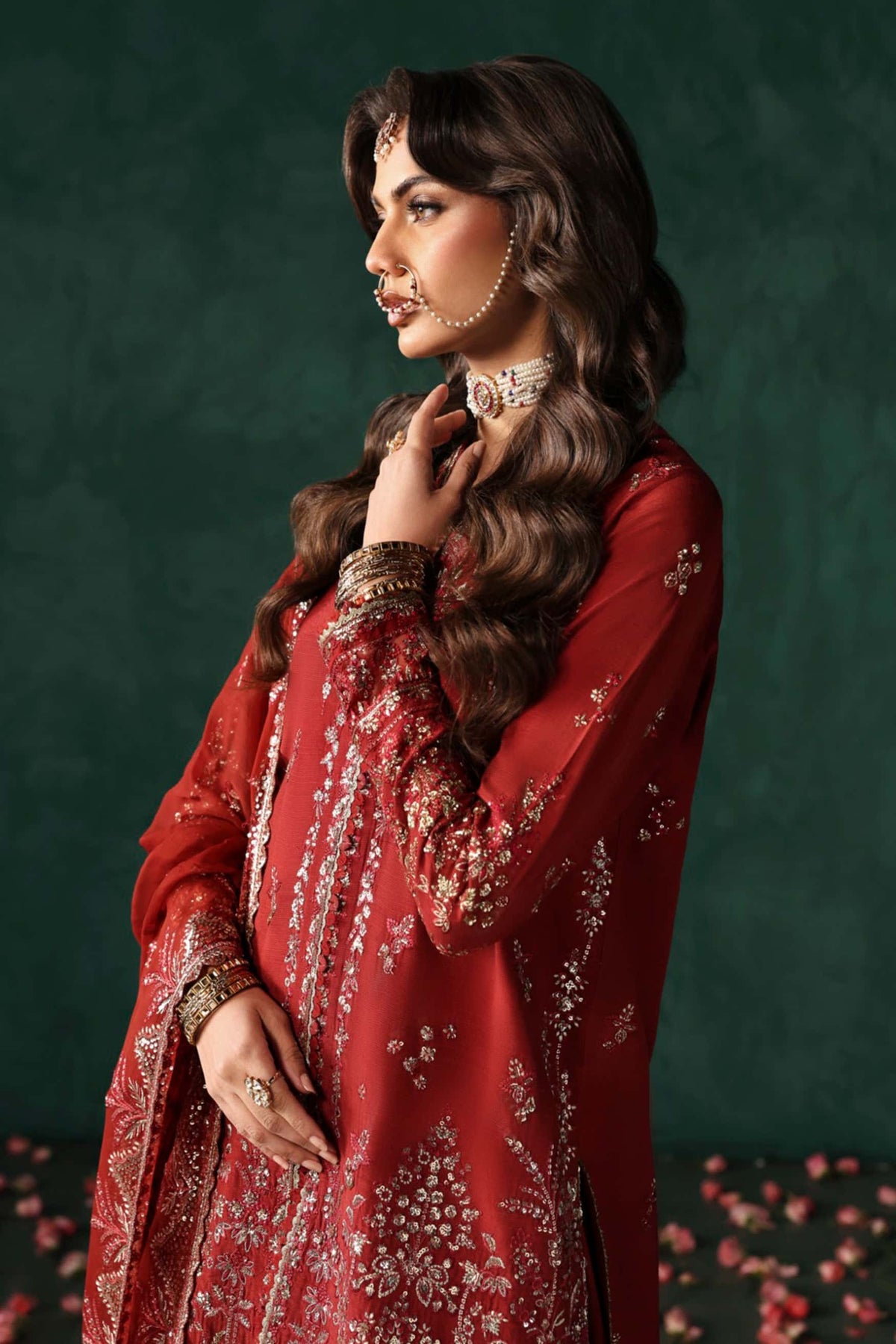 organza embroidered 