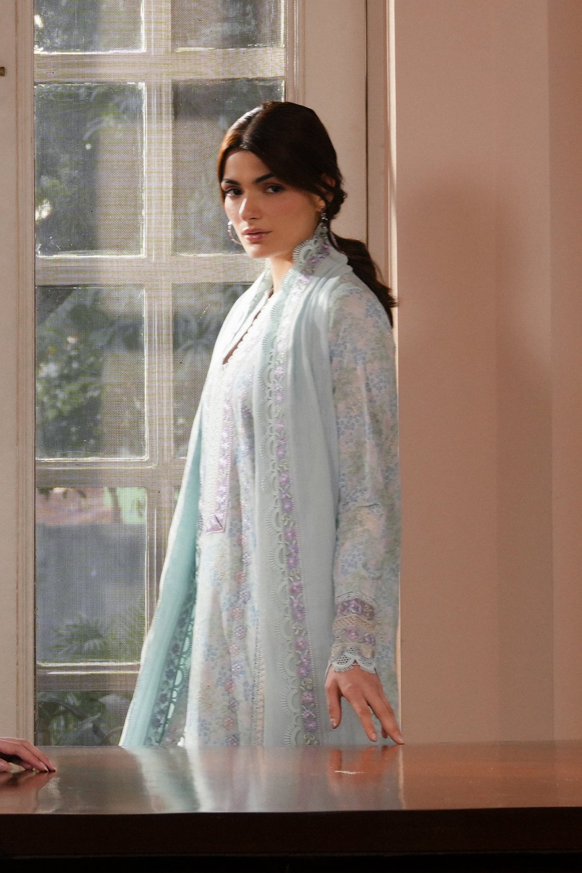 embroidered lawn outfit 2026