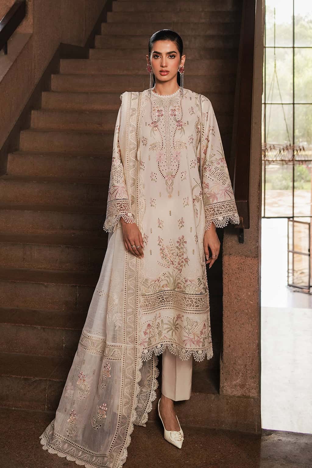 lawn embroidered dresses