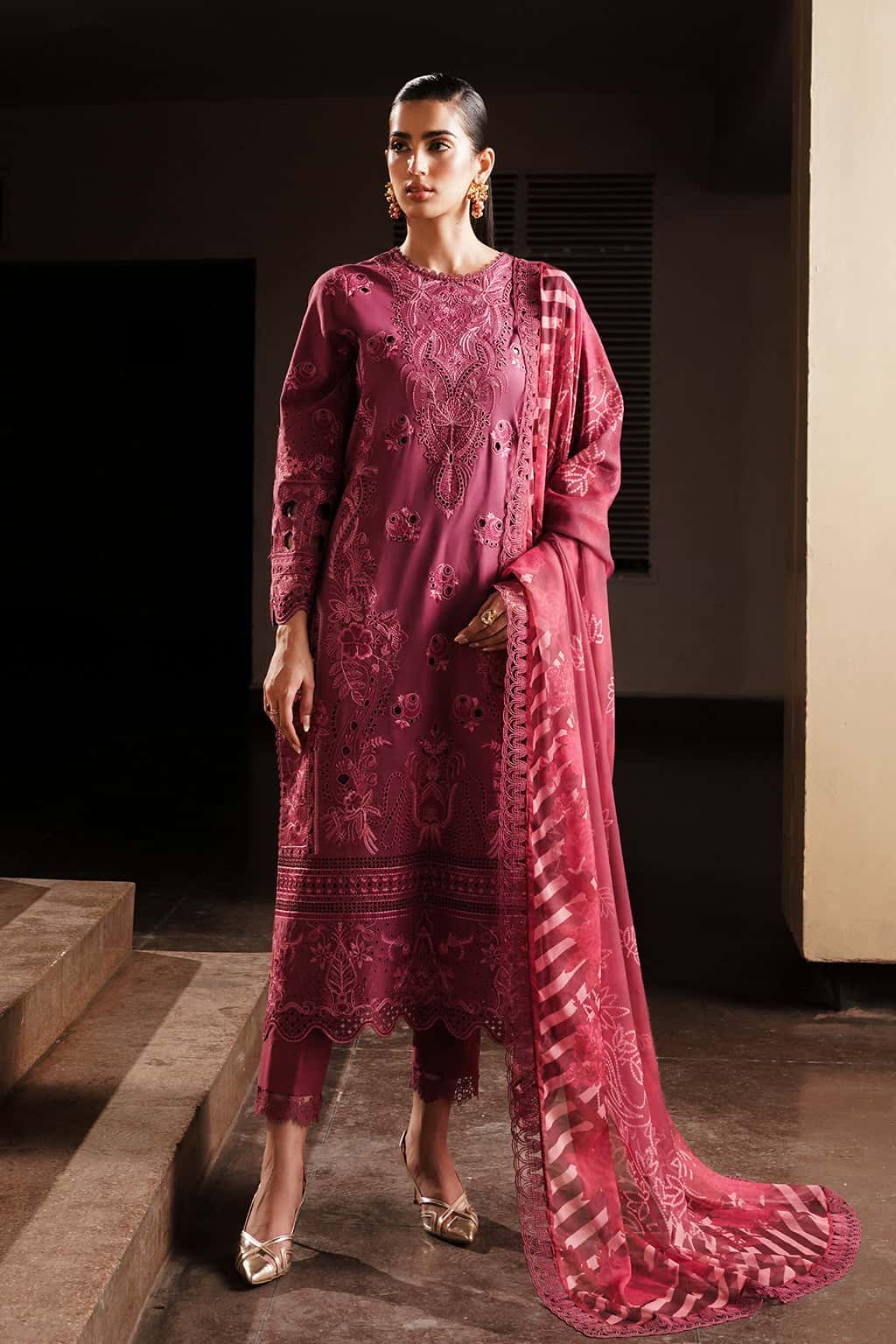 lawn embroidered dresses