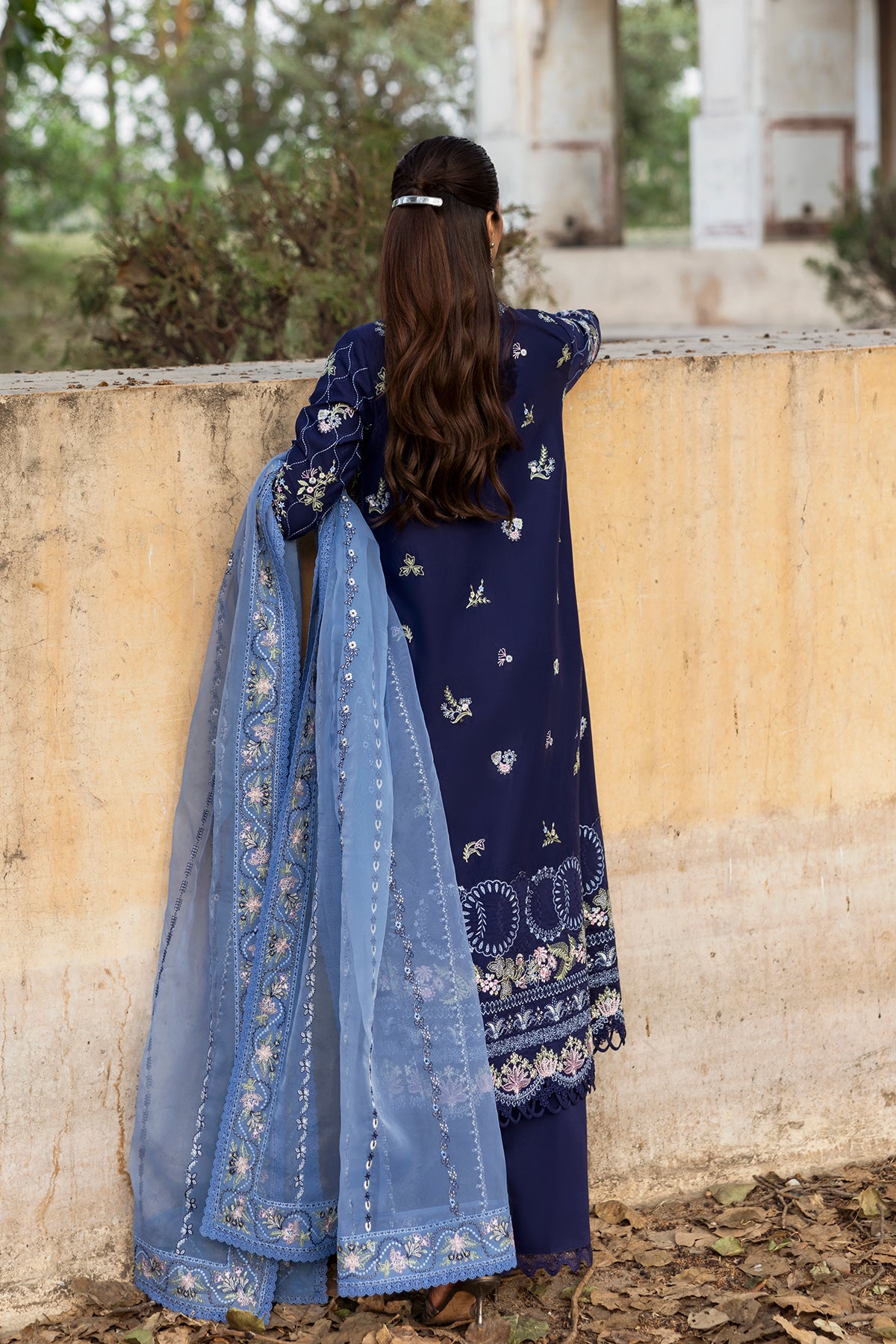 organza dupatta 