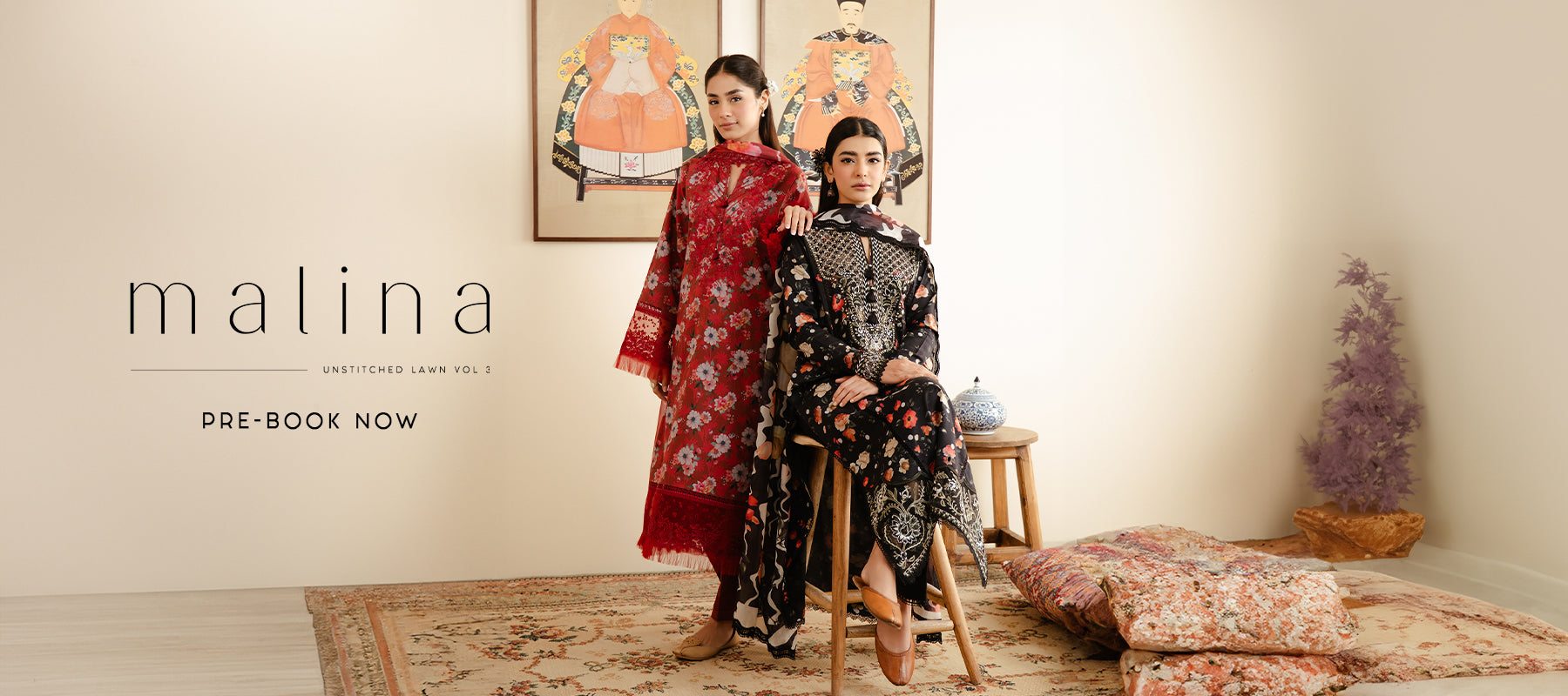 Malina: New Lawn Collection'24 By Afrozeh