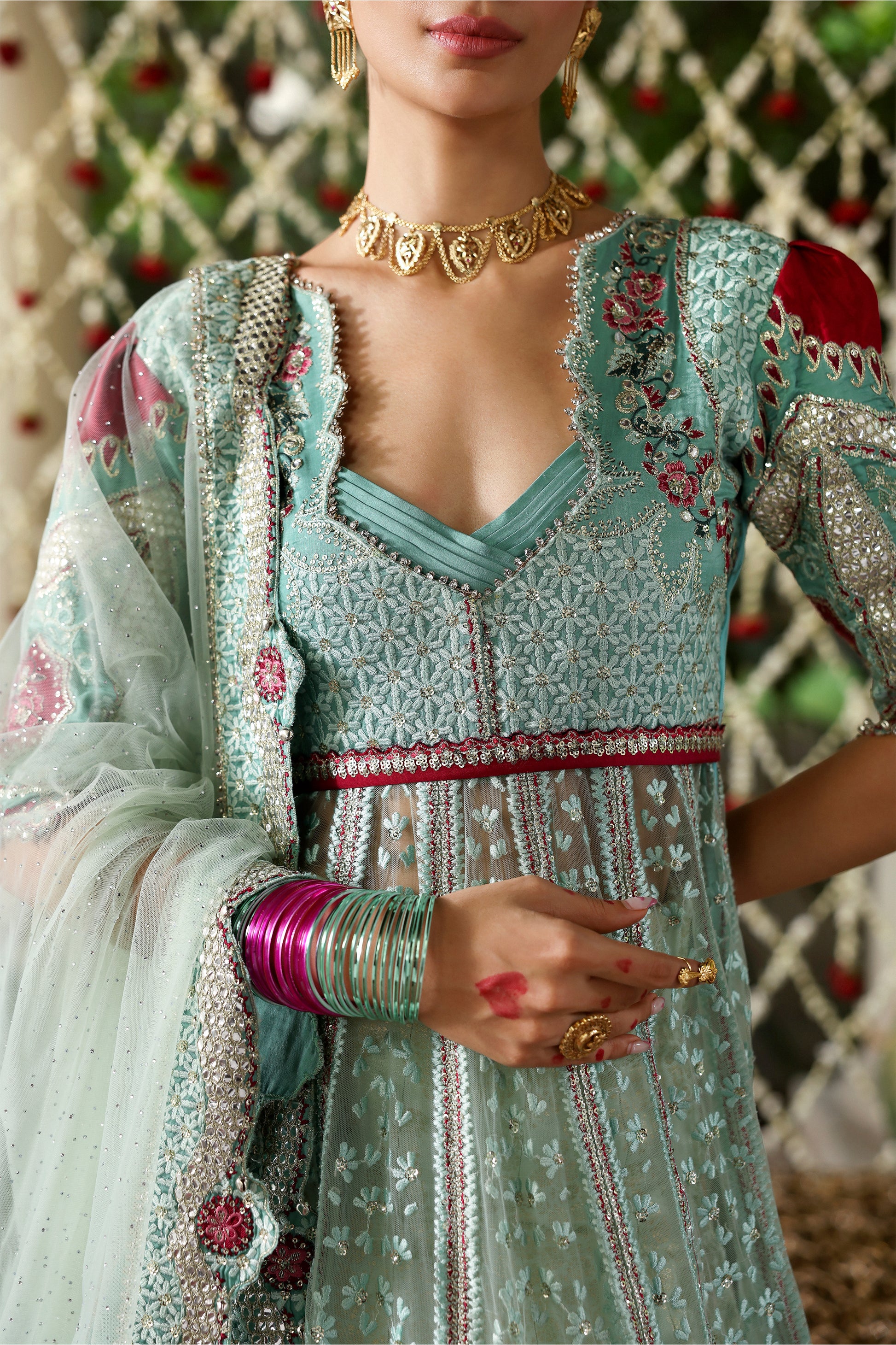Pakistani suit design